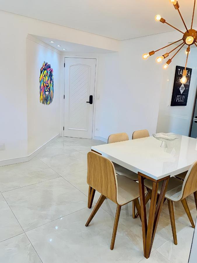 Apartamento Top De Linha Praia Da Enseada Guarujá Kültér fotó
